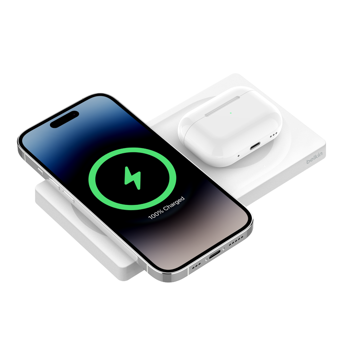 BELKIN WIRELESS CHARGING PAD W/MAGSAFE (15W) WHITE