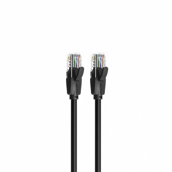 電腦城 FLAT CAT.6 LAN CABLE 2M - Black