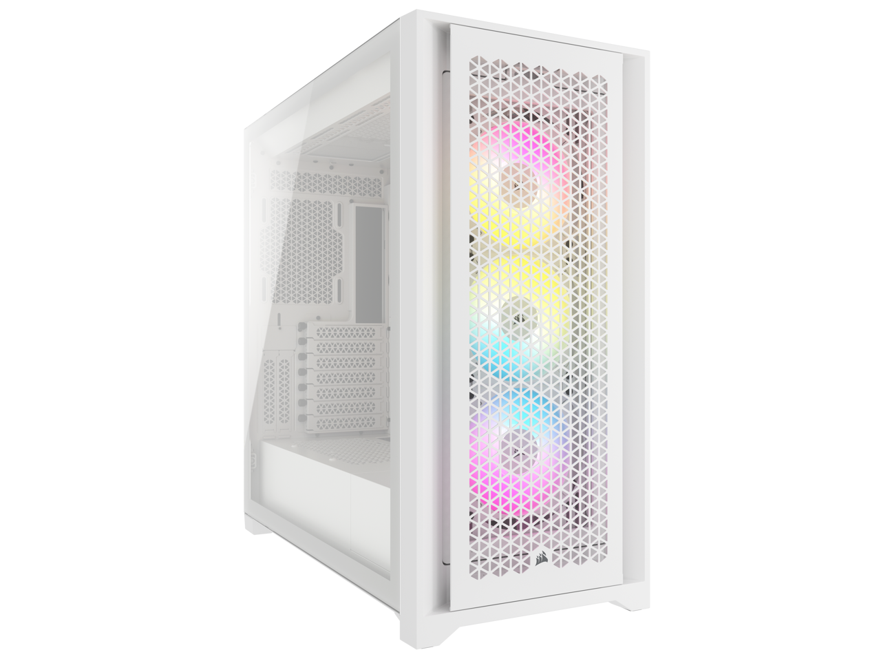 CORSAIR ICUE 5000D RGB AIRFLOW MID-TOWER CASE WHITE