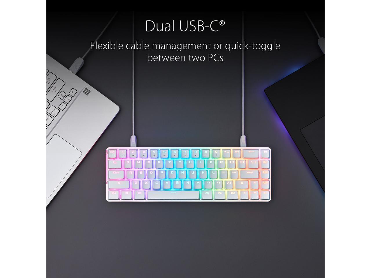 ASUS M602 FALCHION ACE NXRD WHITE US 紅軸 thumbnail 5