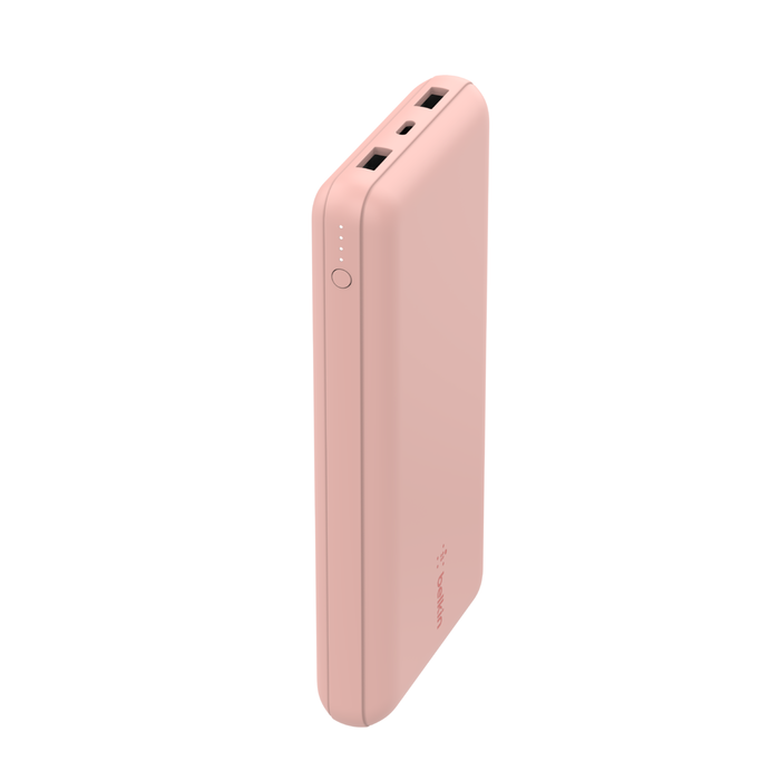 BELKIN Q20K POWER BANK USB-A & C 15W ROSE GOLD