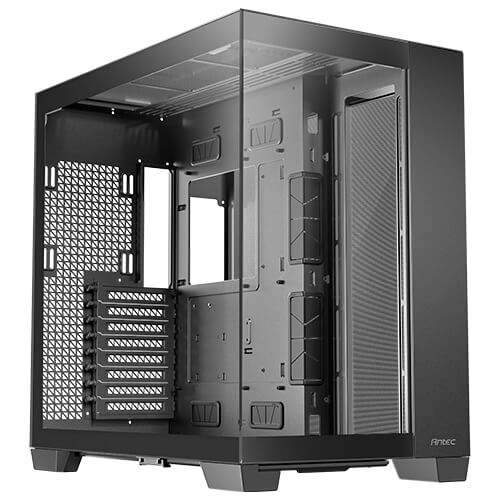 ANTEC C8 FRONT & SIDE GLASS PANEL CASE BLACK