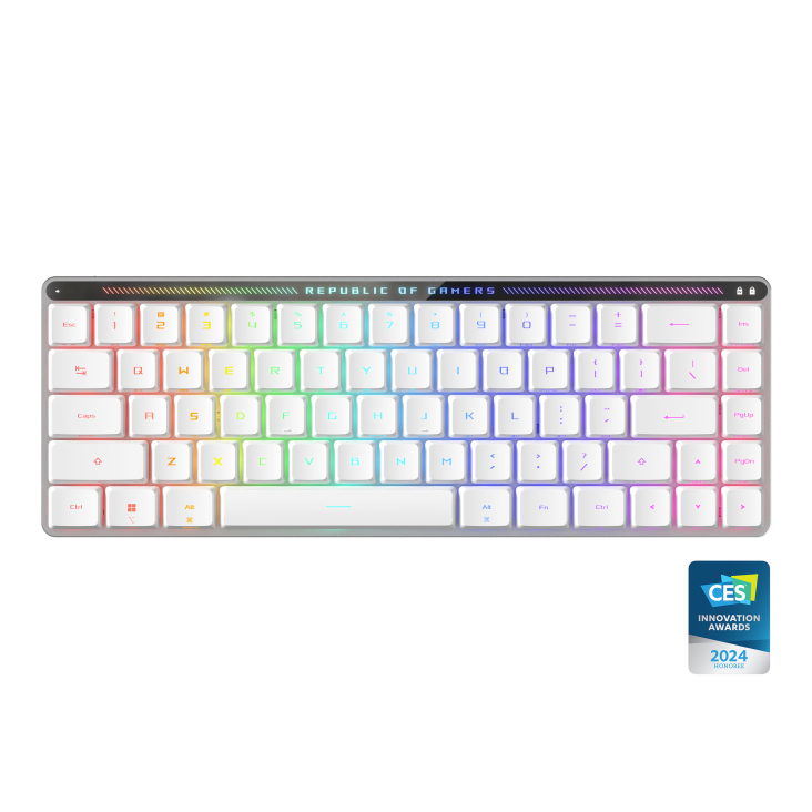 ASUS ROG FALCHION 矮軸 65% 精巧無線電競鍵盤(RX光學紅軸)