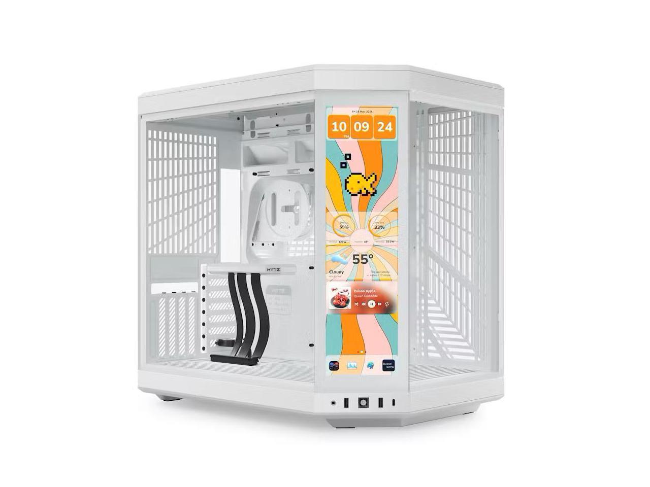 HYTE Y70 TOUCH INFINITE CASE SNOW WHITE