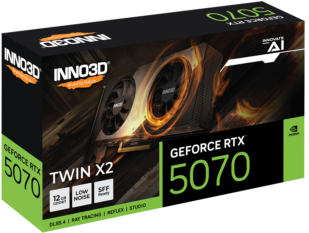 INNO 3D RTX5070 X2 12GB GDDR7