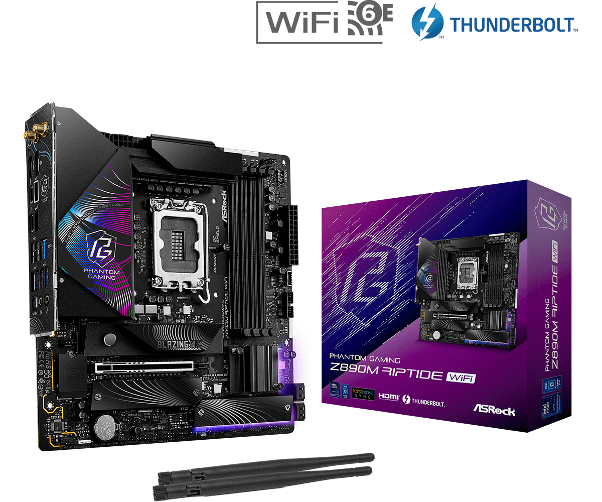 ASROCK Z890M RIPTIDE WIFI