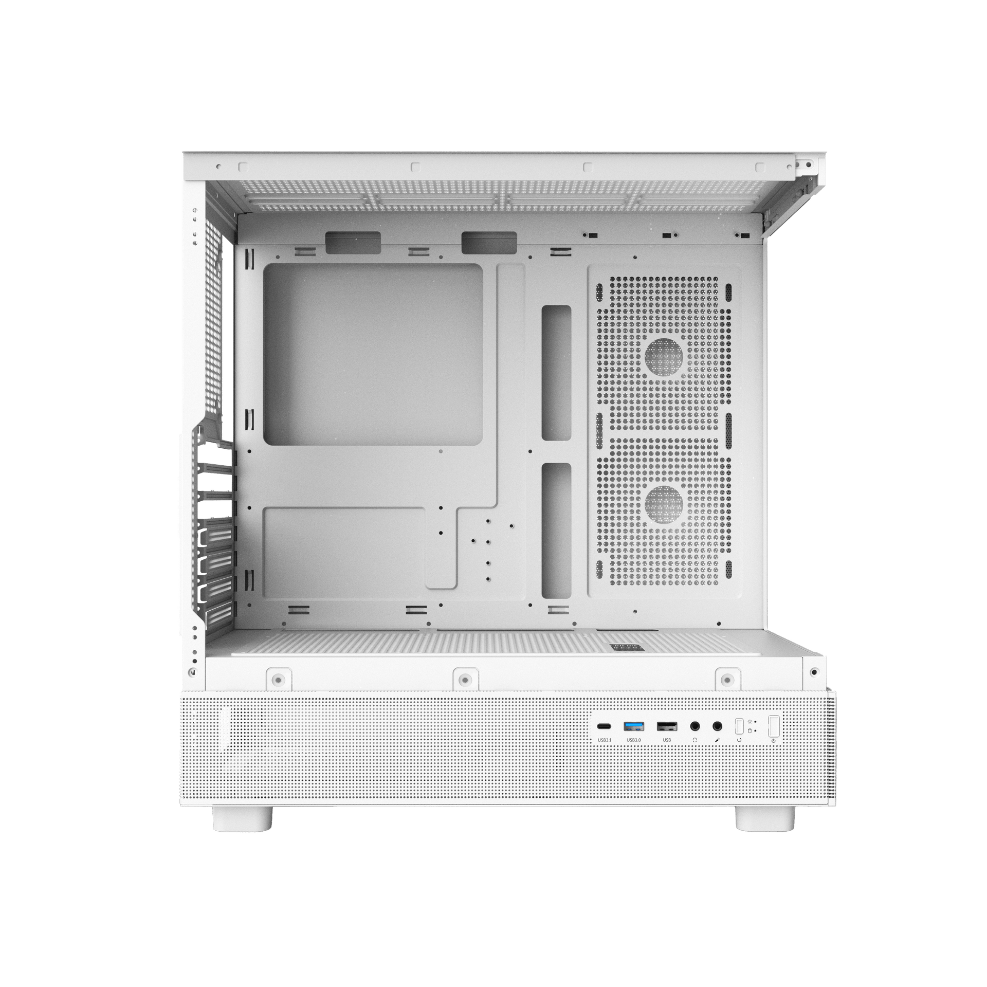 DARKFLASH DPX90 WITH 3 ARGB FANS ATX CASE WHITE
