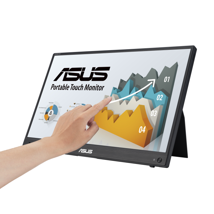 ASUS MB16AHT 15.6" 10-POINT MULIT-TOUCH PORTABLE MON thumbnail 2