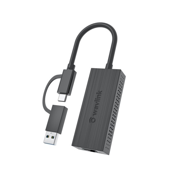 WAVLINK USB-C and USB-A to 2.5 Gigabit Ethernet Adapter
