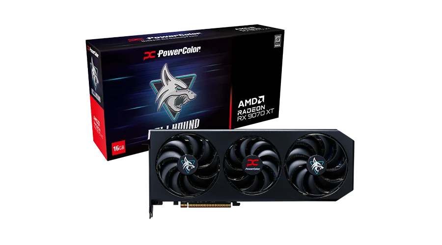 POWERCOLOR RX9070XT HELLHOUND 16GB GDDR6