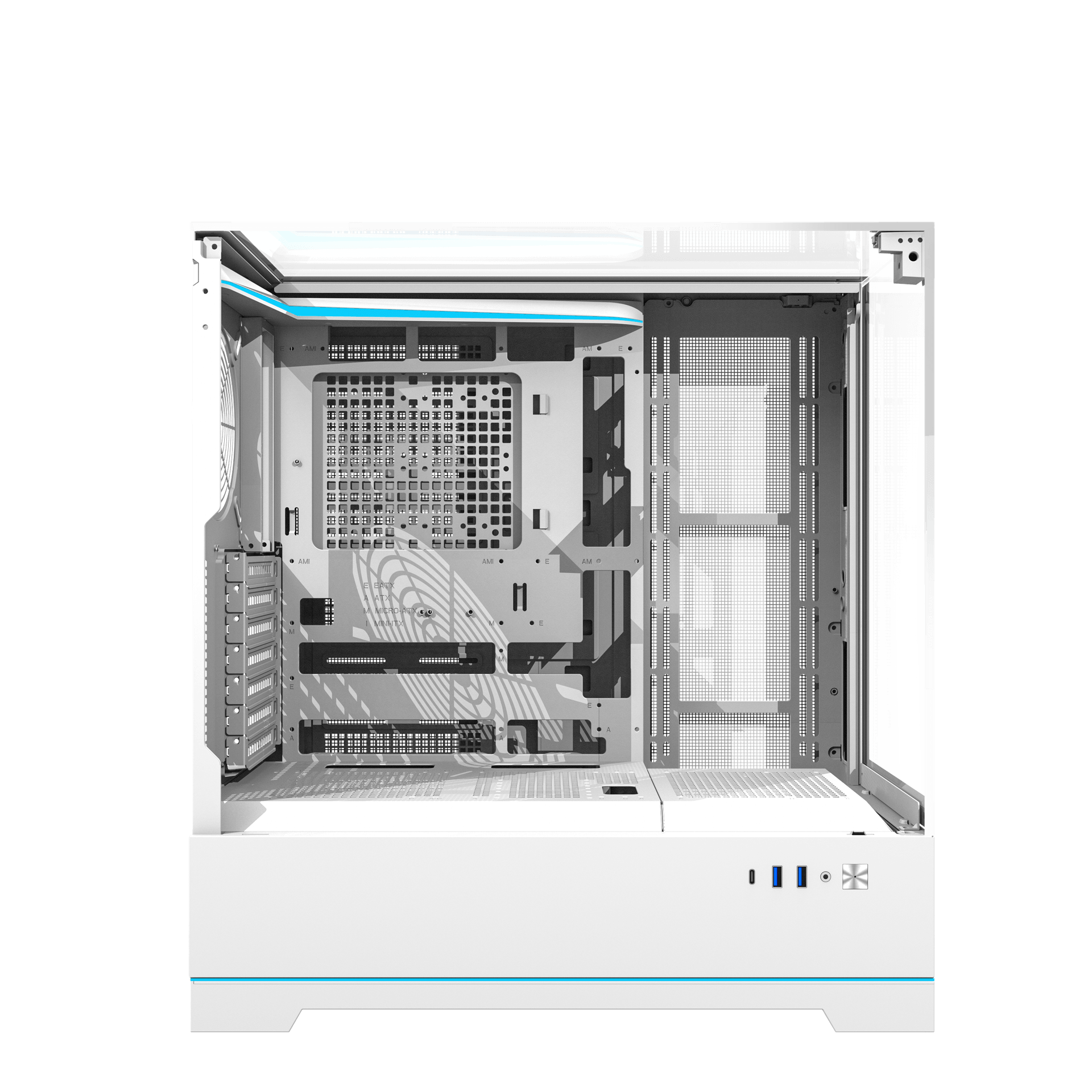 DARKFLASH DY450 PRO ATX CASE WHITE