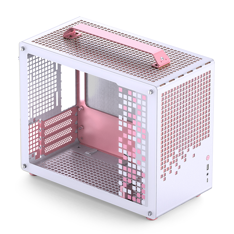 JONSBO Z20 M-ATX CASE WHITE/PINK