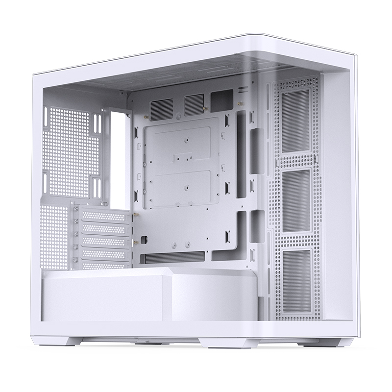 JONSBO D300 M-ATX WINDOWS SIDE CASE W/TYPE-C WHITE