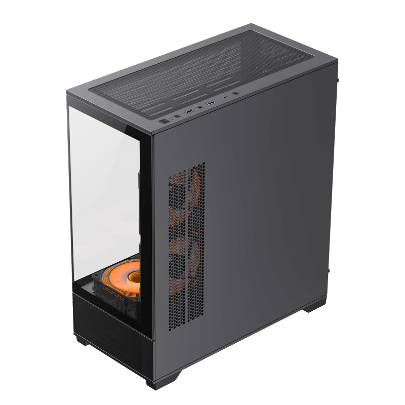 GAMEMAX VISTA AB ATX CASE BLACK thumbnail 4