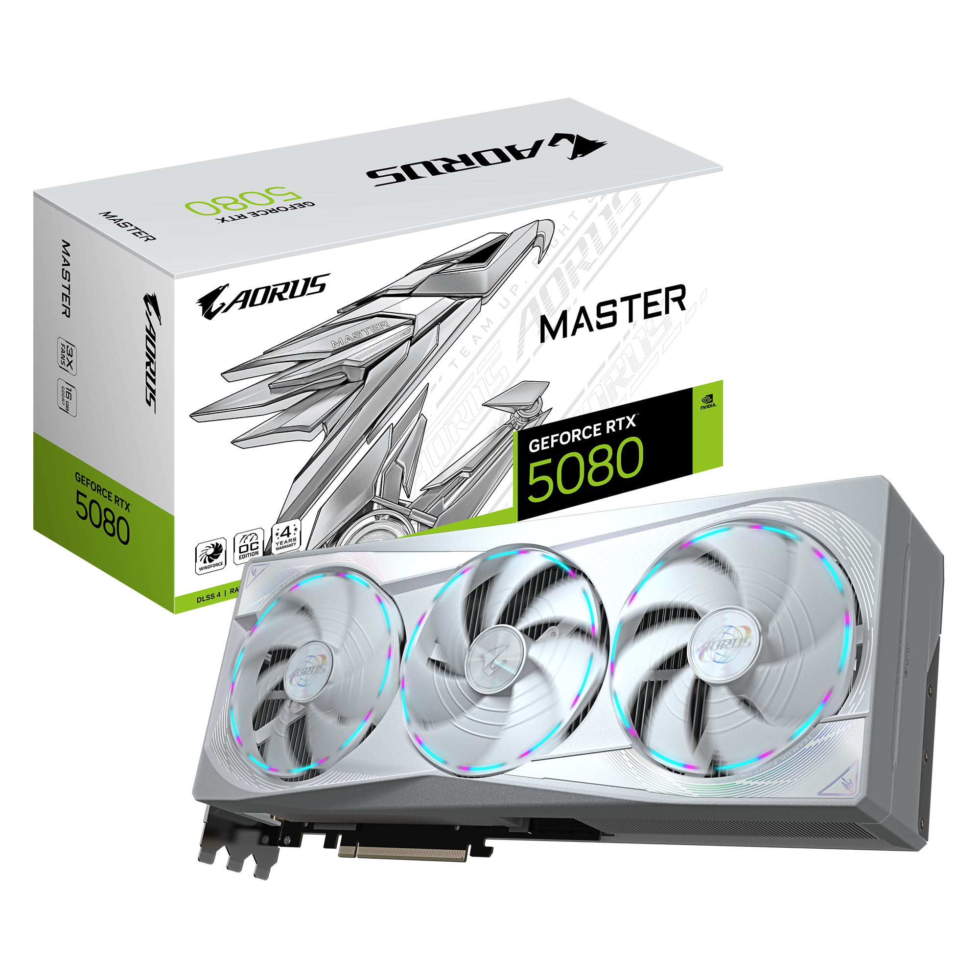 GIGABYTE RTX5080 AORUS MASTER ICE 16GB GDDR7 thumbnail 21