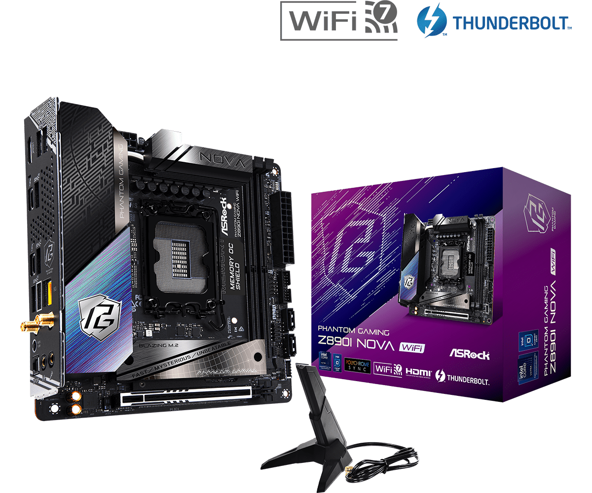 ASROCK Z890I Nova WiFi ITX