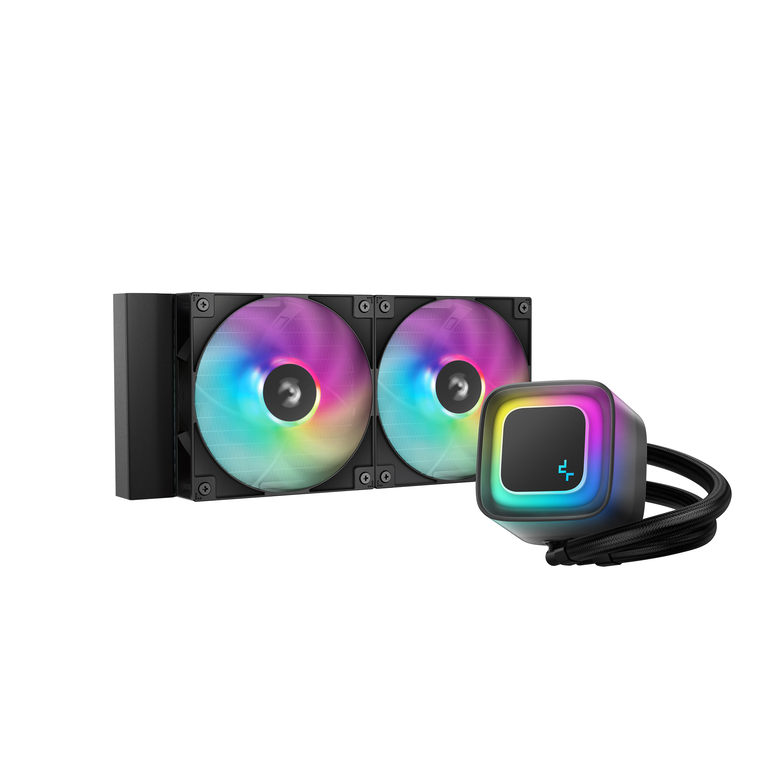 DEEPCOOL LE240 V2  240MM ARGB LIQUID CPU COOLER BLACK