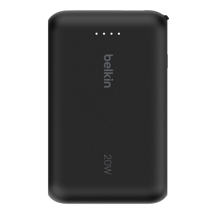 BELKIN BoostChargePower Bank 10K w/Integrated Cable Pink