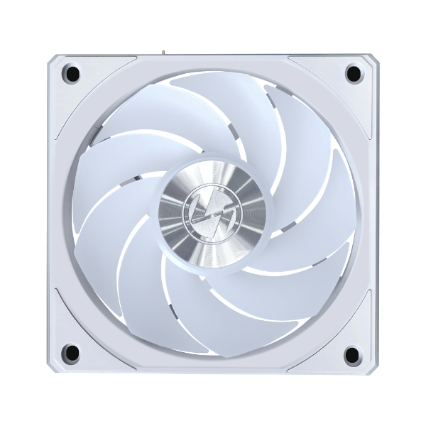 LIAN LI 120MM UNI FAN R12CL LED REVERSE WIRELESS WH(3PACK) thumbnail 4