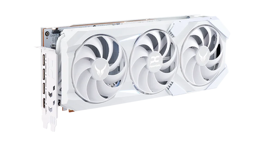 POWERCOLOR RX9070XT RED DEVIL 16GB GDDR6 WHITE thumbnail 4