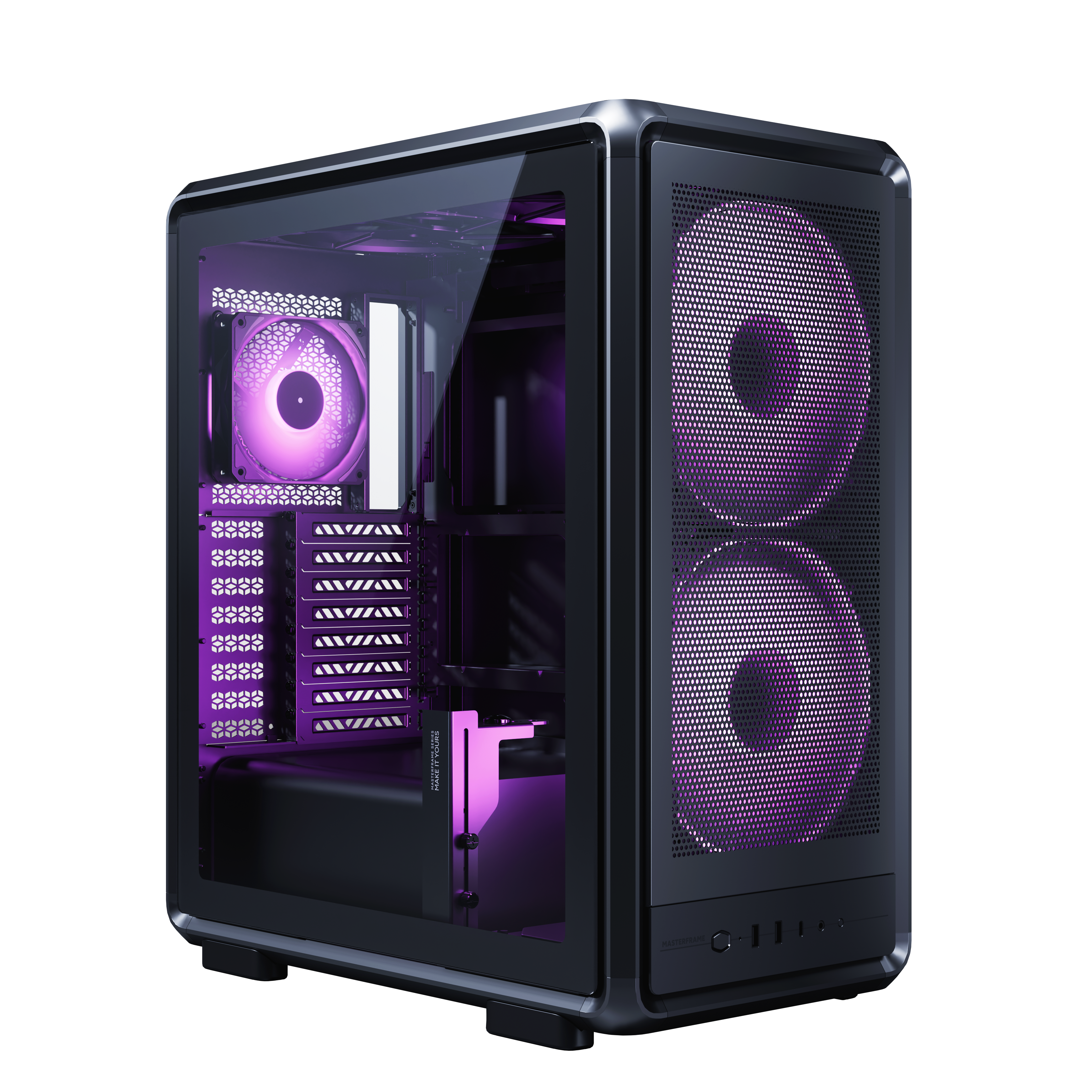 COOLER MASTER MASTER FRAME 500 MESH ATX ARGB CASE BLACK