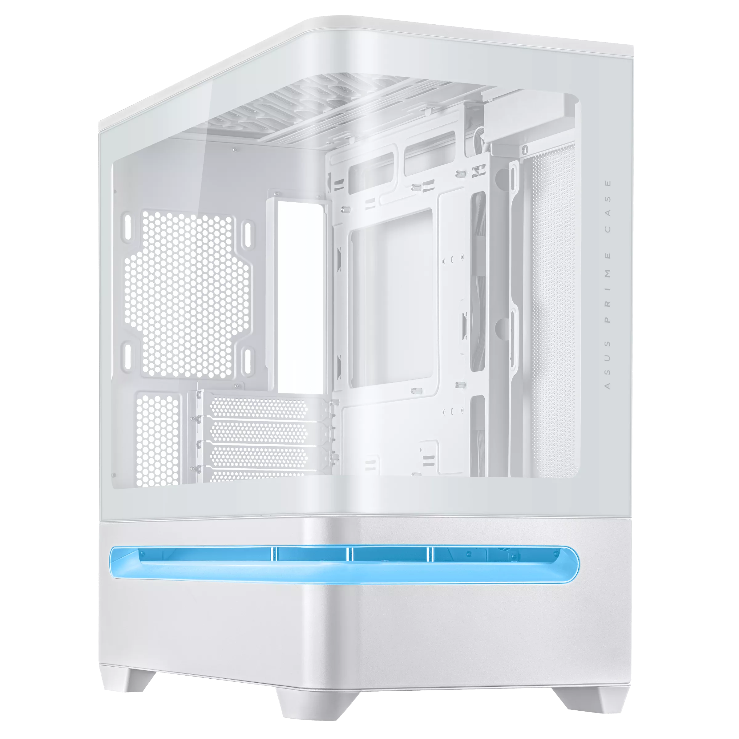 ASUS PRIME AP202 TG MATX CASE WHITE