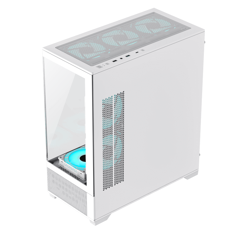 GAMEMAX VISTA AW ATX CASE WHITE thumbnail 7
