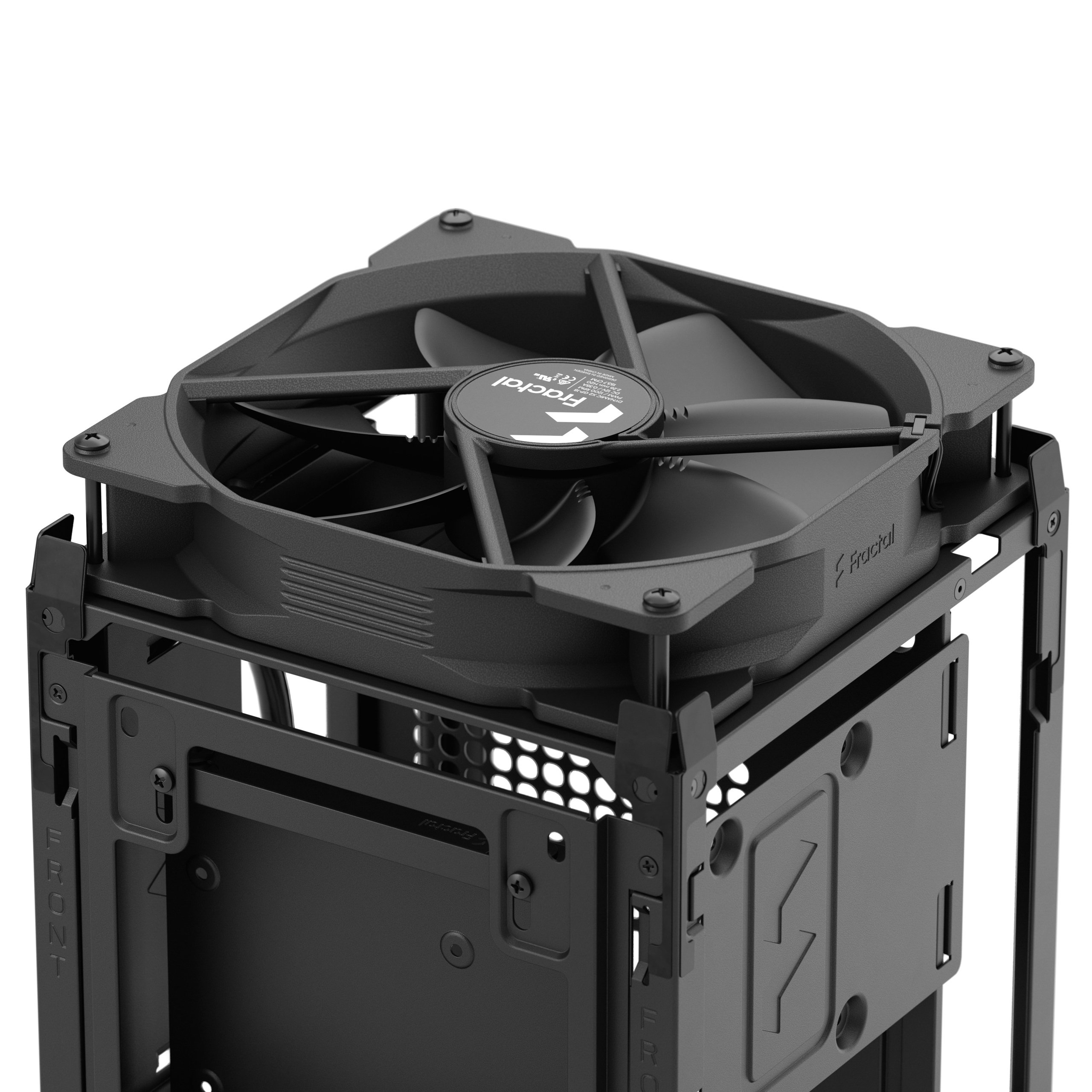 FRACTAL DESIGN MOOD LIGHT GRAY MINI-ITX CASE thumbnail 8