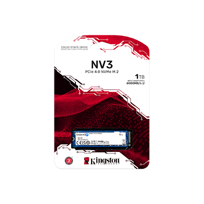 KINGSTON 1000G NV3 M.2 2280 PCIE4.0 NVME SSD