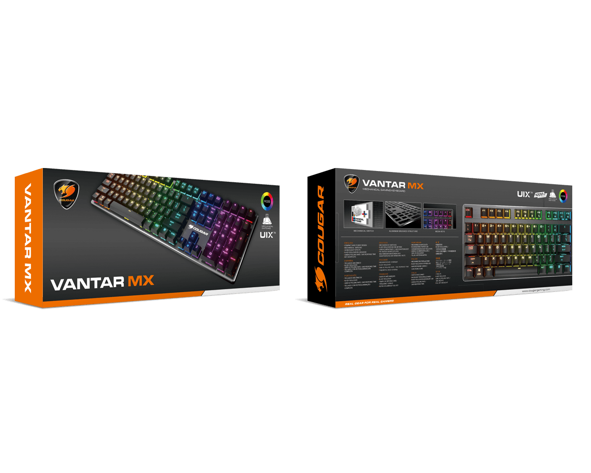 COUGAR VANTAR MX KEYBOARD (BLUE SWITCH)
