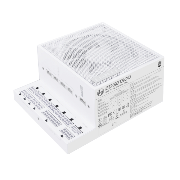 LIAN LI EDGE SERIES 1300W ATX 3.1 FULL MODULAR PLATINUM WH