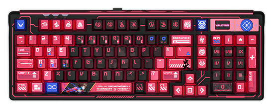 VALKYRIE VK-99 Loki 98鍵 RGB 三模無線熱拔插機械鍵盤