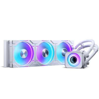 PHANTEKS GLACIER ONE 360D30 X2 D-RGB AIO CPU COOLER WHITE