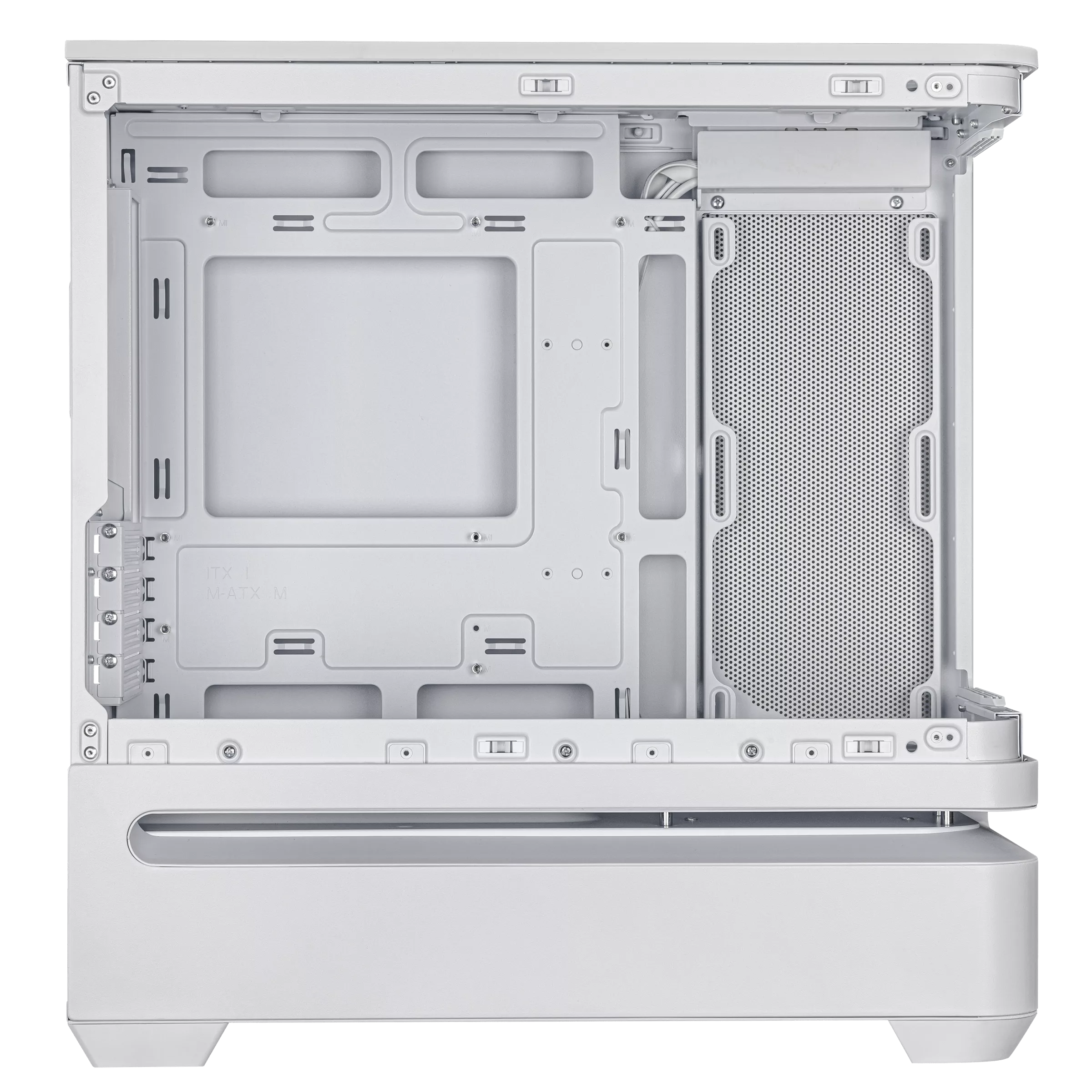 ASUS PRIME AP202 TG MATX CASE WHITE thumbnail 9