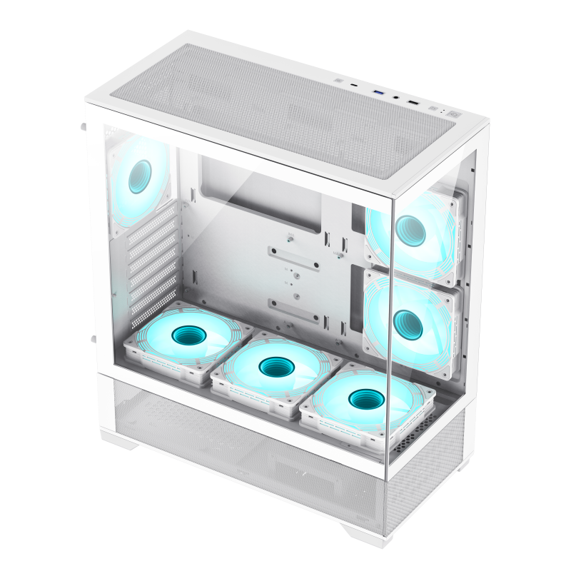 GAMEMAX VISTA AW ATX CASE WHITE thumbnail 5