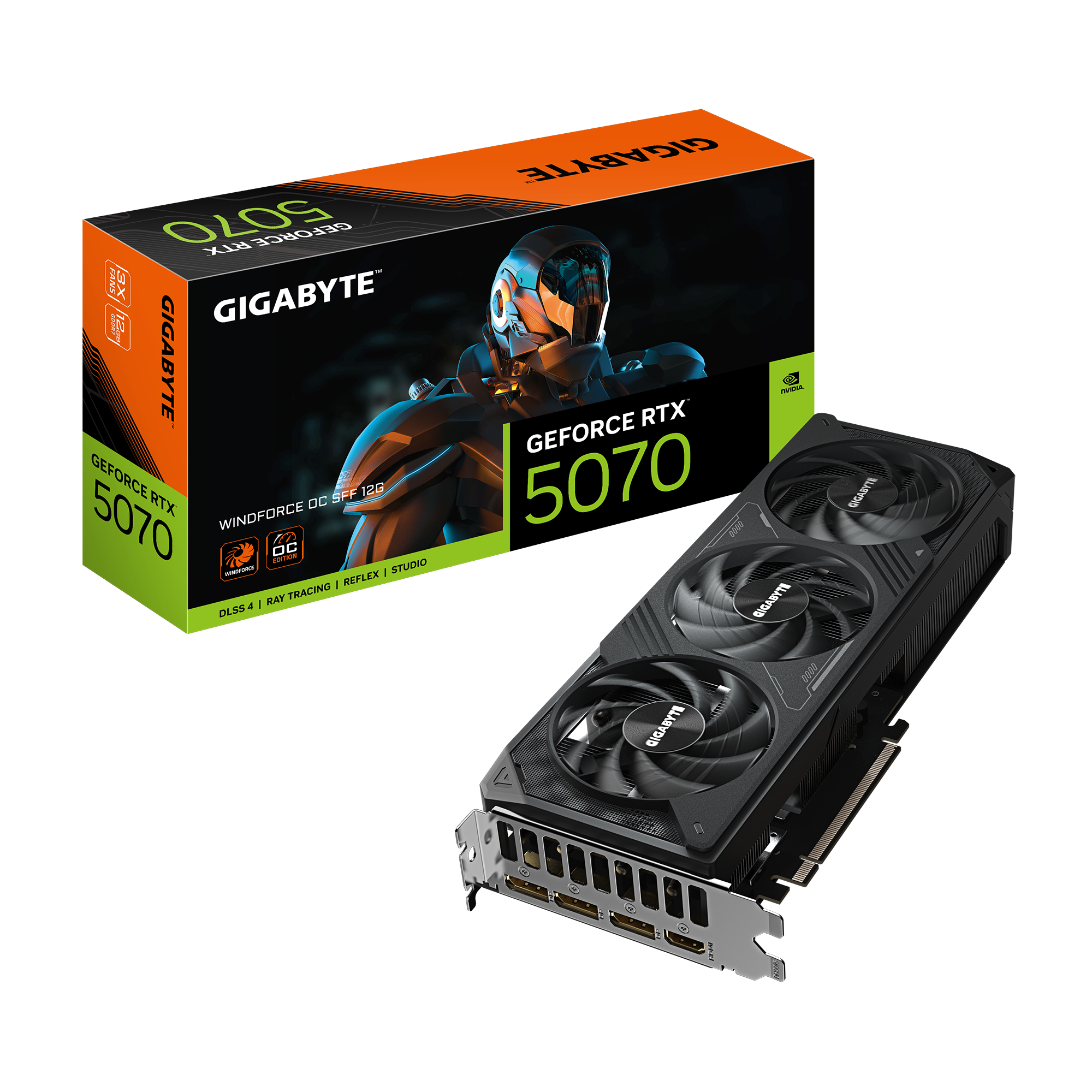 GIGABYTE RTX5070 WINDFORCE OC SFF 12GB GDDR7