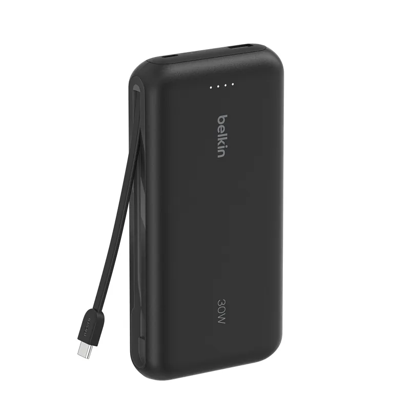 BELKIN BoostCharge 便攜式行動電源 (20K / 內置USB-C充電線)