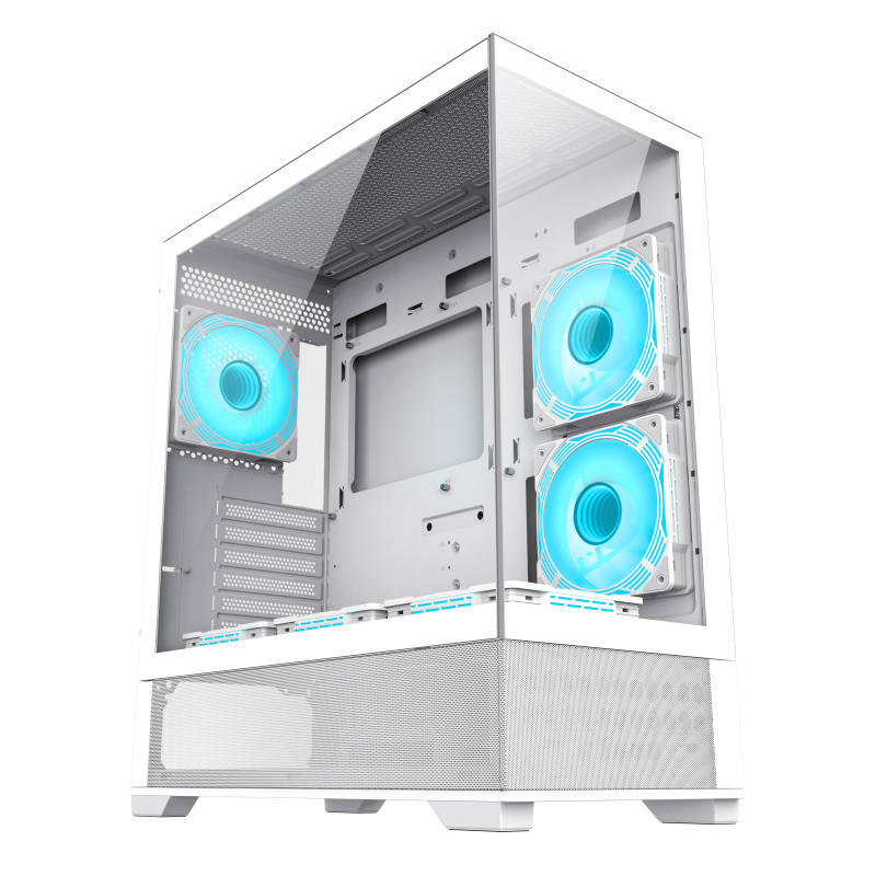 GAMEMAX VISTA AW ATX CASE WHITE
