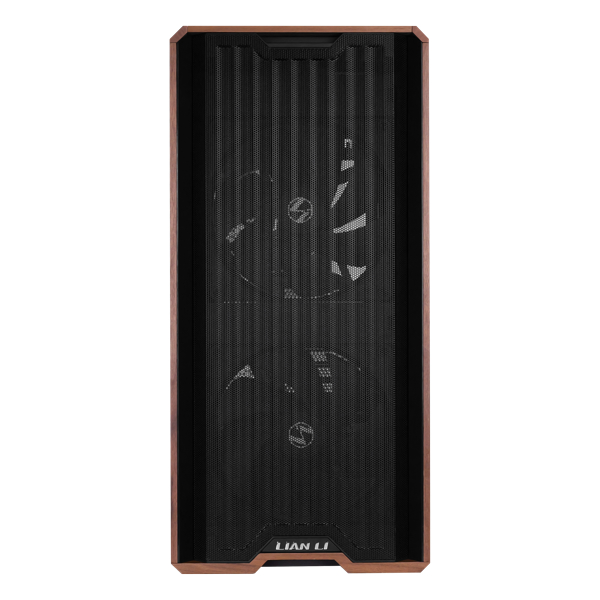 LIAN LI LANCOOL 217 WOODEN MID-TOWER CASE BLACK thumbnail 3