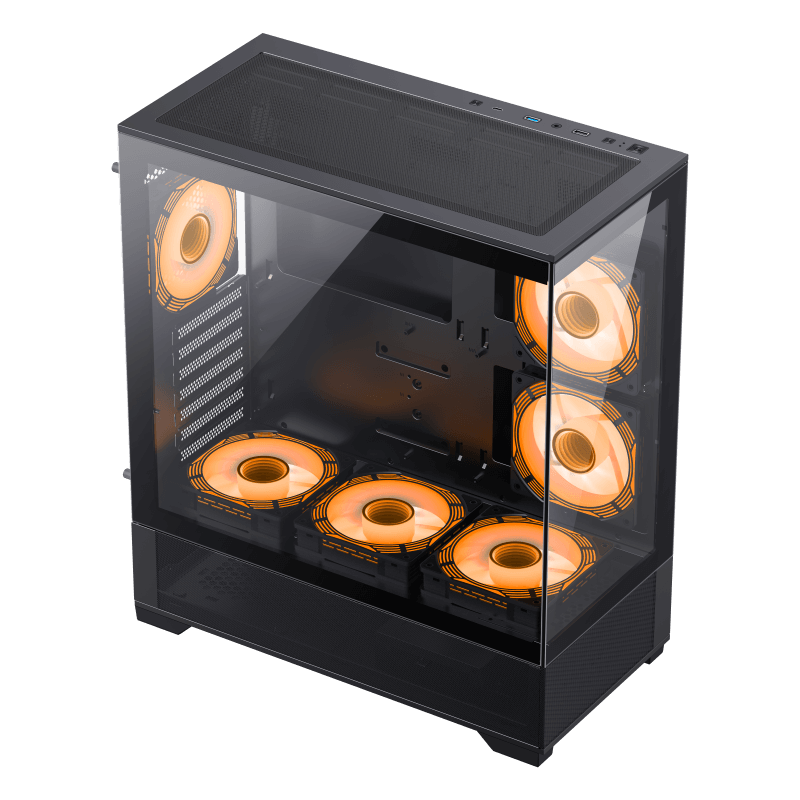 GAMEMAX VISTA AB ATX CASE BLACK thumbnail 3