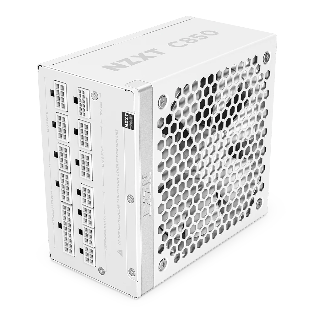 NZXT C850 GOLD ATX 3.1 850W FULL MODULAR PSU WHITE