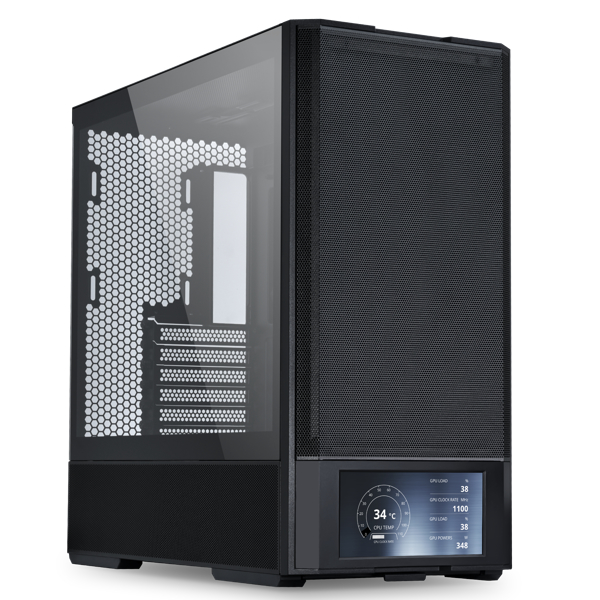 LIAN LI LANCOOL 207 DIGITAL MID TOWER CASE BLACK