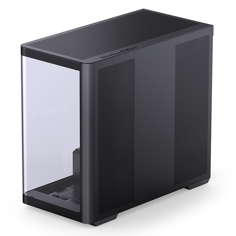 JONSBO D300 M-ATX WINDOWS SIDE CASE W/TYPE-C BLACK thumbnail 4