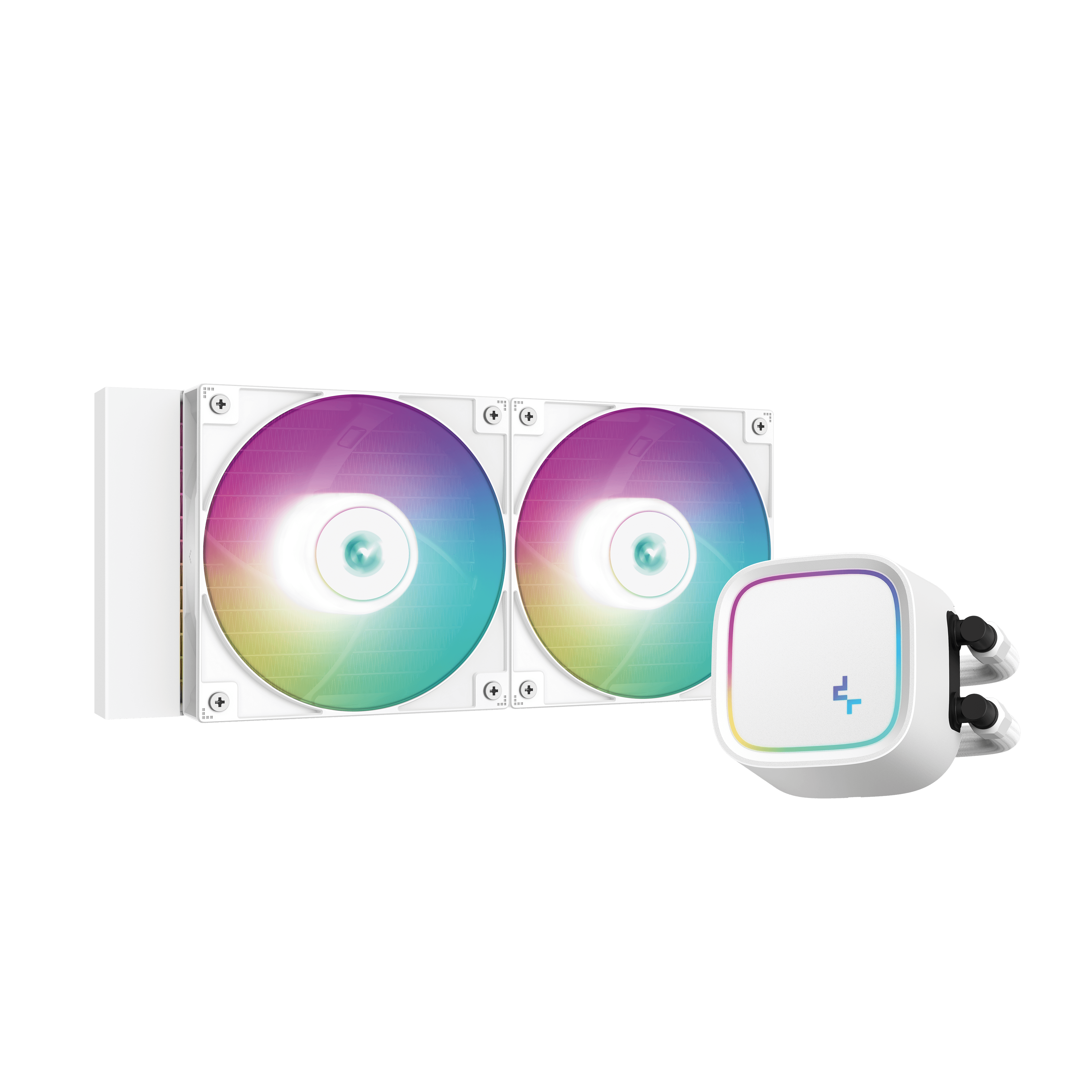 DEEPCOOL LE520 240MM ARGB LIQUID CPU COOLER WHITE