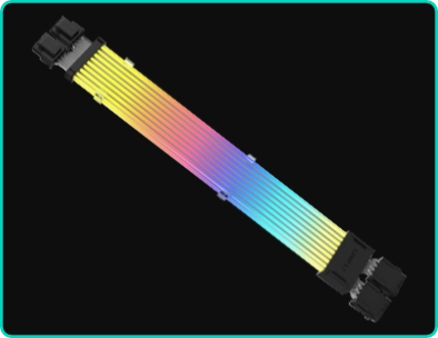 LIAN LI STRIMER WIRLESS CPU 2*8-PIN ARGB EXTENSION CABLE