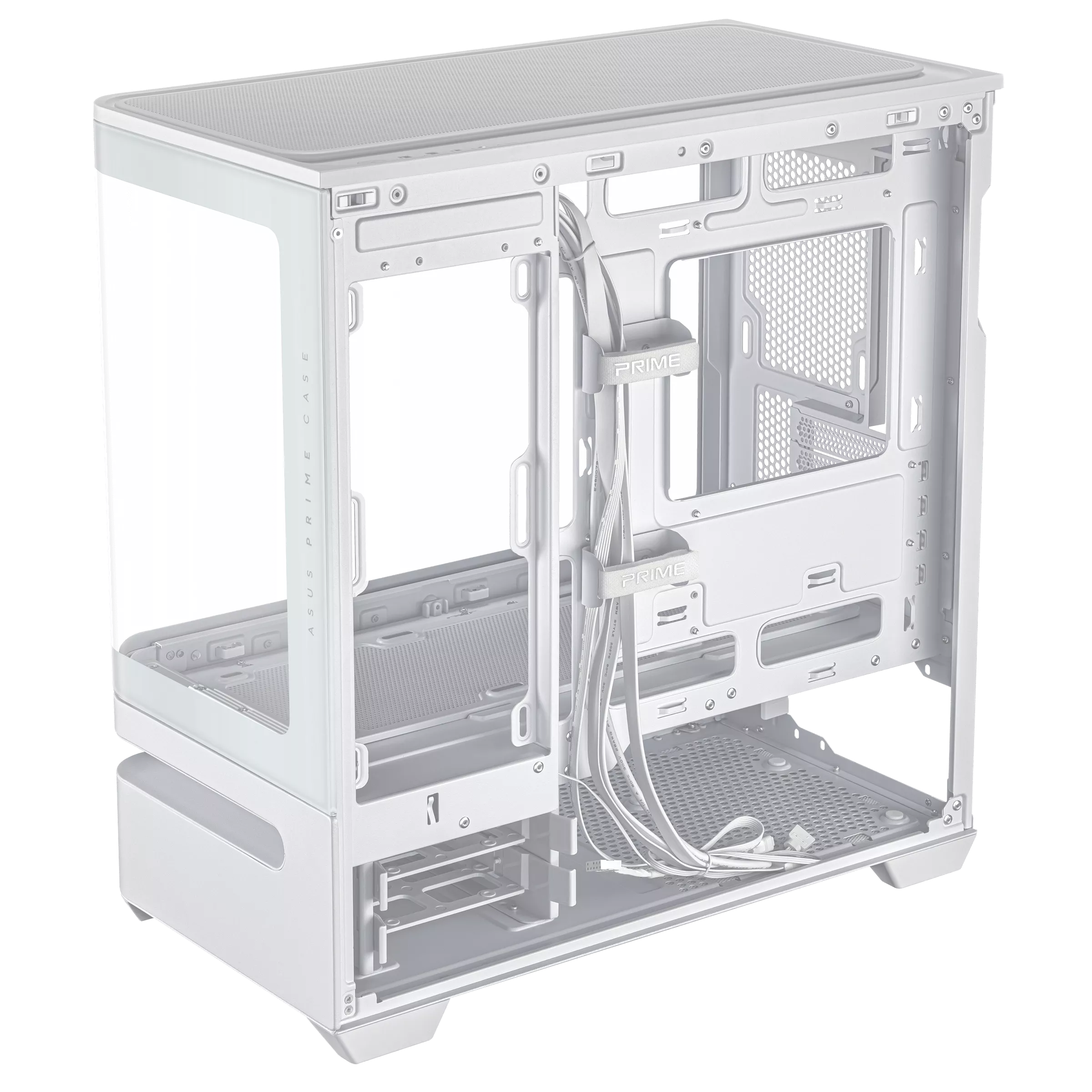 ASUS PRIME AP202 TG MATX CASE WHITE thumbnail 11