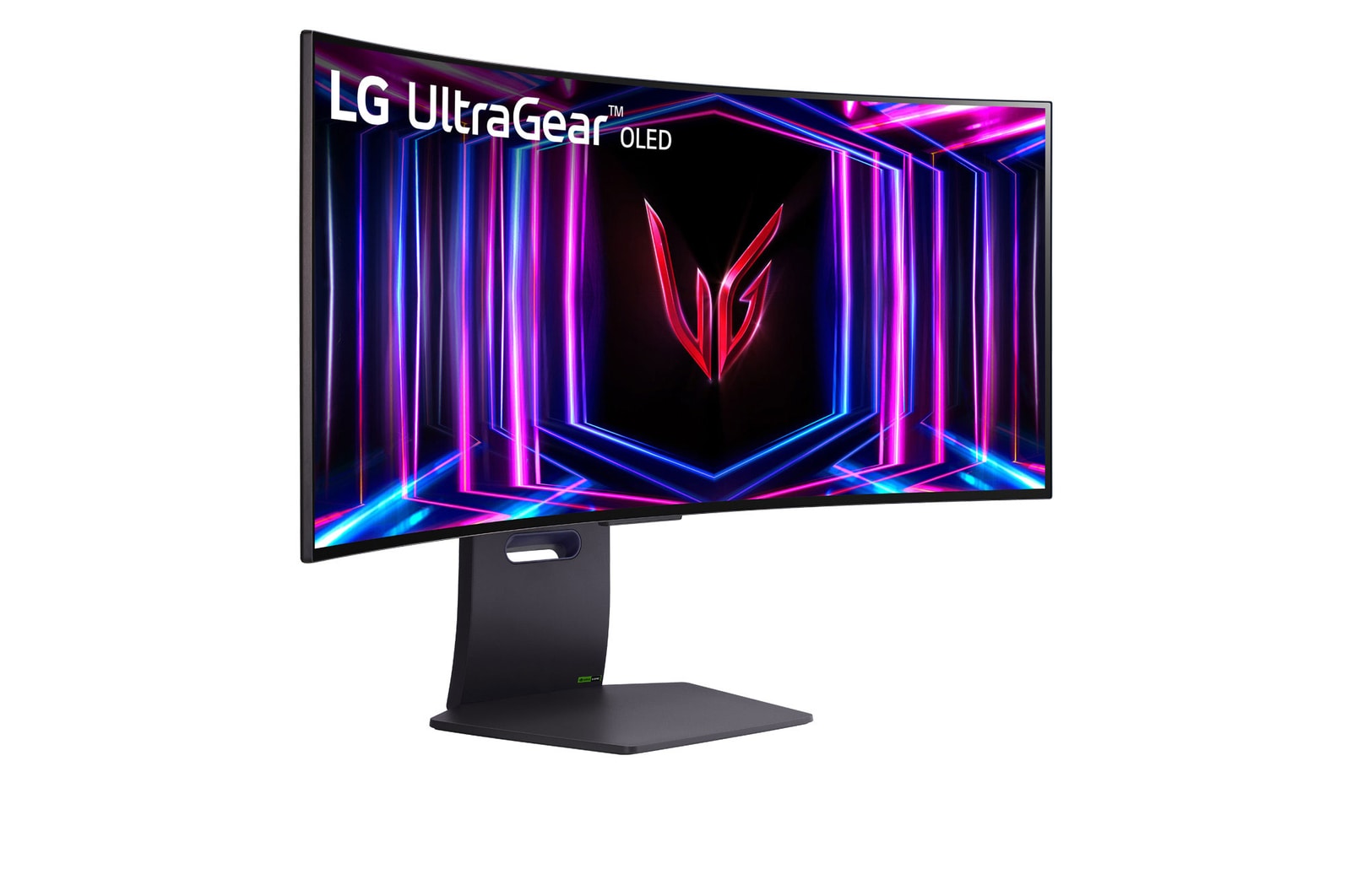 LG 34GS95QE-B 34" ULTRAGEAR OLED CURVED GAMING MON thumbnail 4