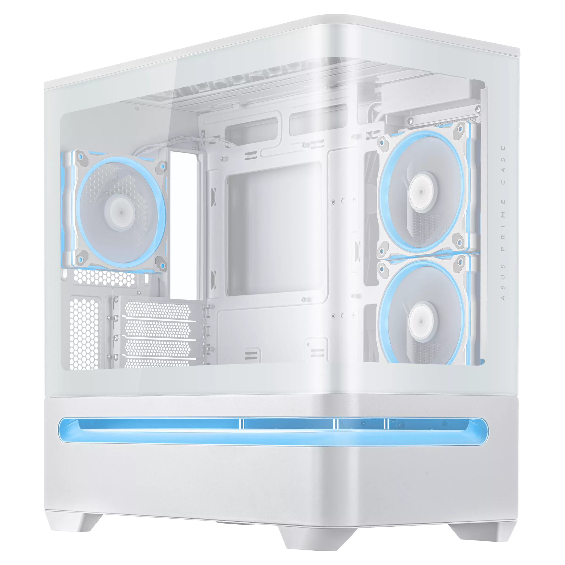 ASUS PRIME AP202 TG ARGB MATX CASE WHITE