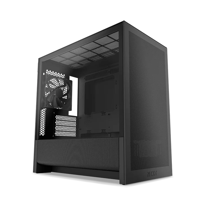 NZXT H3 FLOW (2025) MICRO-ATX CASE BLACK