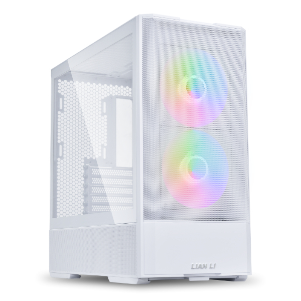 LIAN LI LANCOOL 207 MESH RGB TYPE-C MID-TOWER CASE WHITE